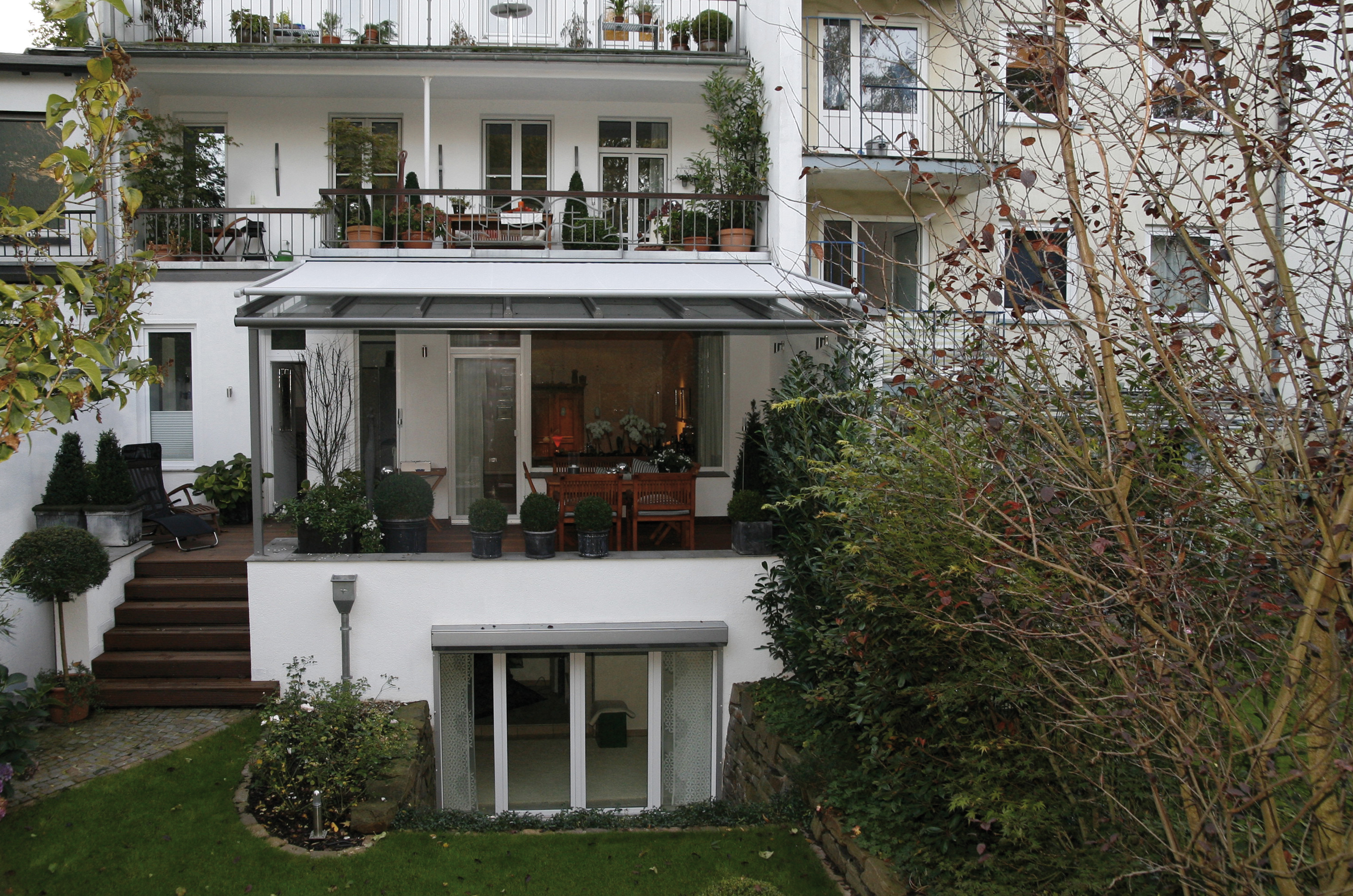 Die Wintergartenmarkise