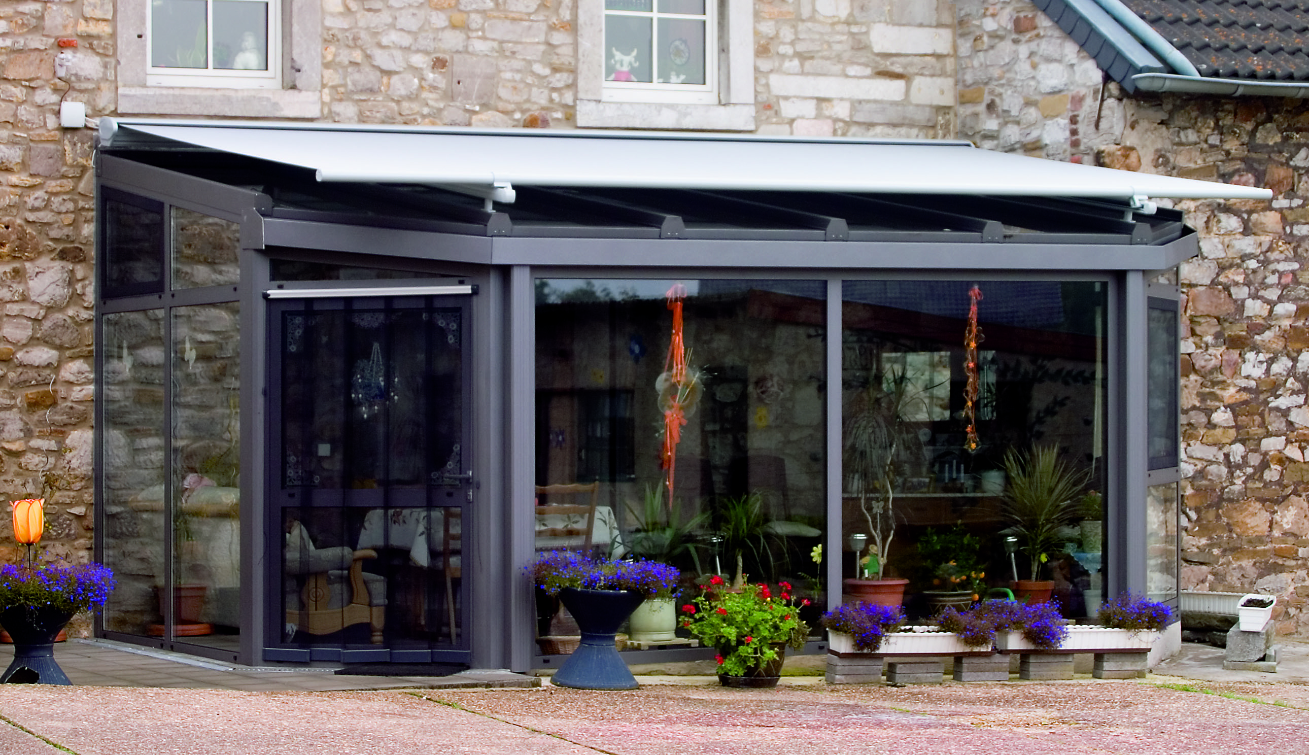 Die Wintergartenmarkise